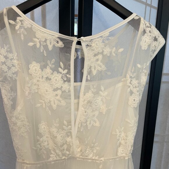 Alloy Apparel White/Cream Lace Dress - Picture 6 of 6
